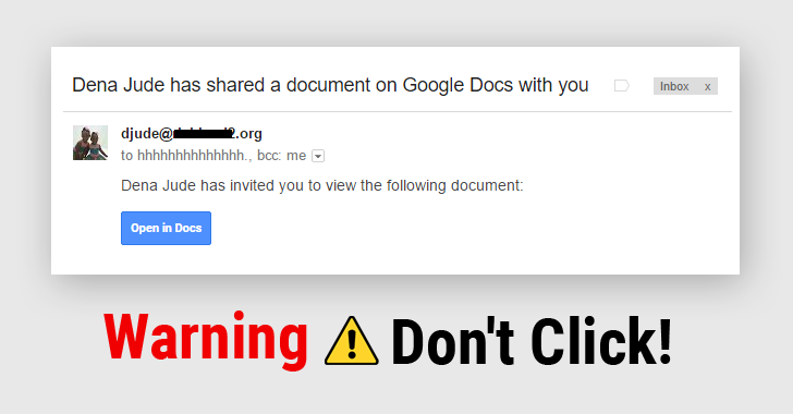 Don’t Click That Weird Google Docs Link You Just Got