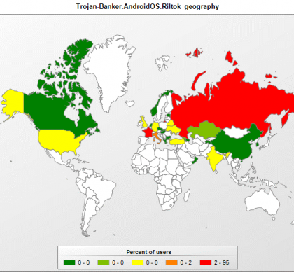 Riltok mobile Trojan: A banker with global reach