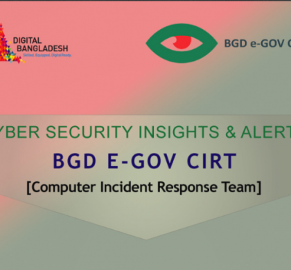 Monthly Magazine of BGD e-GOV CIRT – August 2020