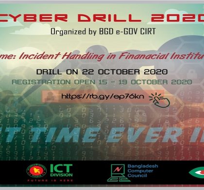 BGD e-GOV CIRT Cyber Drill 2020