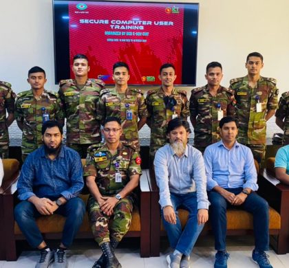 BGD e-Gov CIRT Arranged Four Days of Training on “Cybersecurity and Secure Computer User” For Bangladesh Army