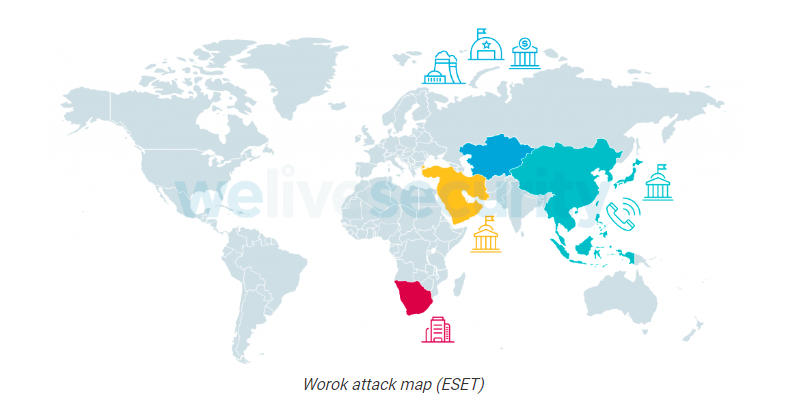 Worok: A New Cyber Espionage Group Targeting Private and Local Government Entities Mostly in Asia