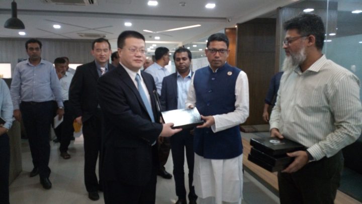 Embassador of the Republic of China to Bangladesh visited BGD e-GOV CIRT